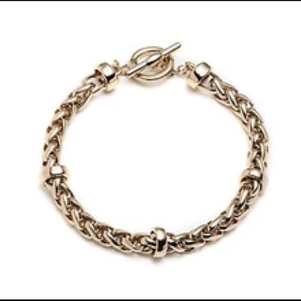 Ralph Lauren Gold-Tone Flex Chain Bracelet